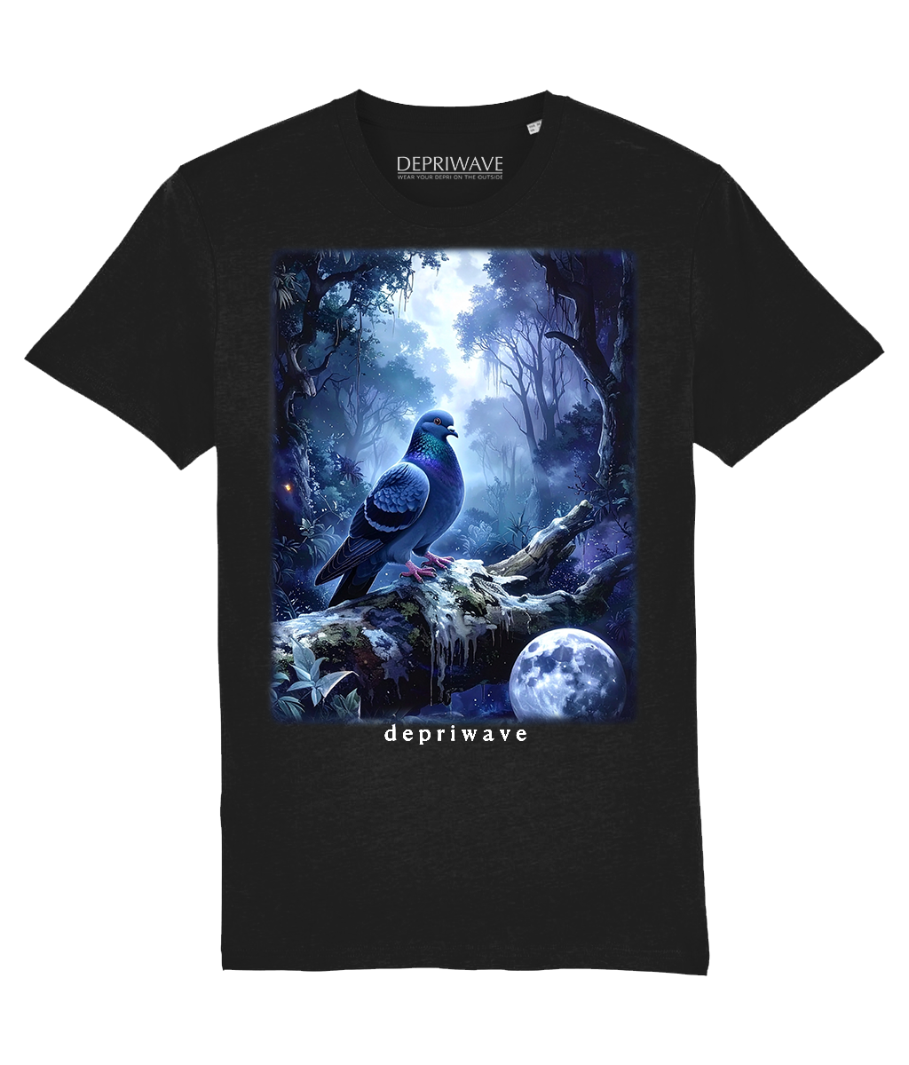 Fantasy Pidgeon t-shirt (zwart)