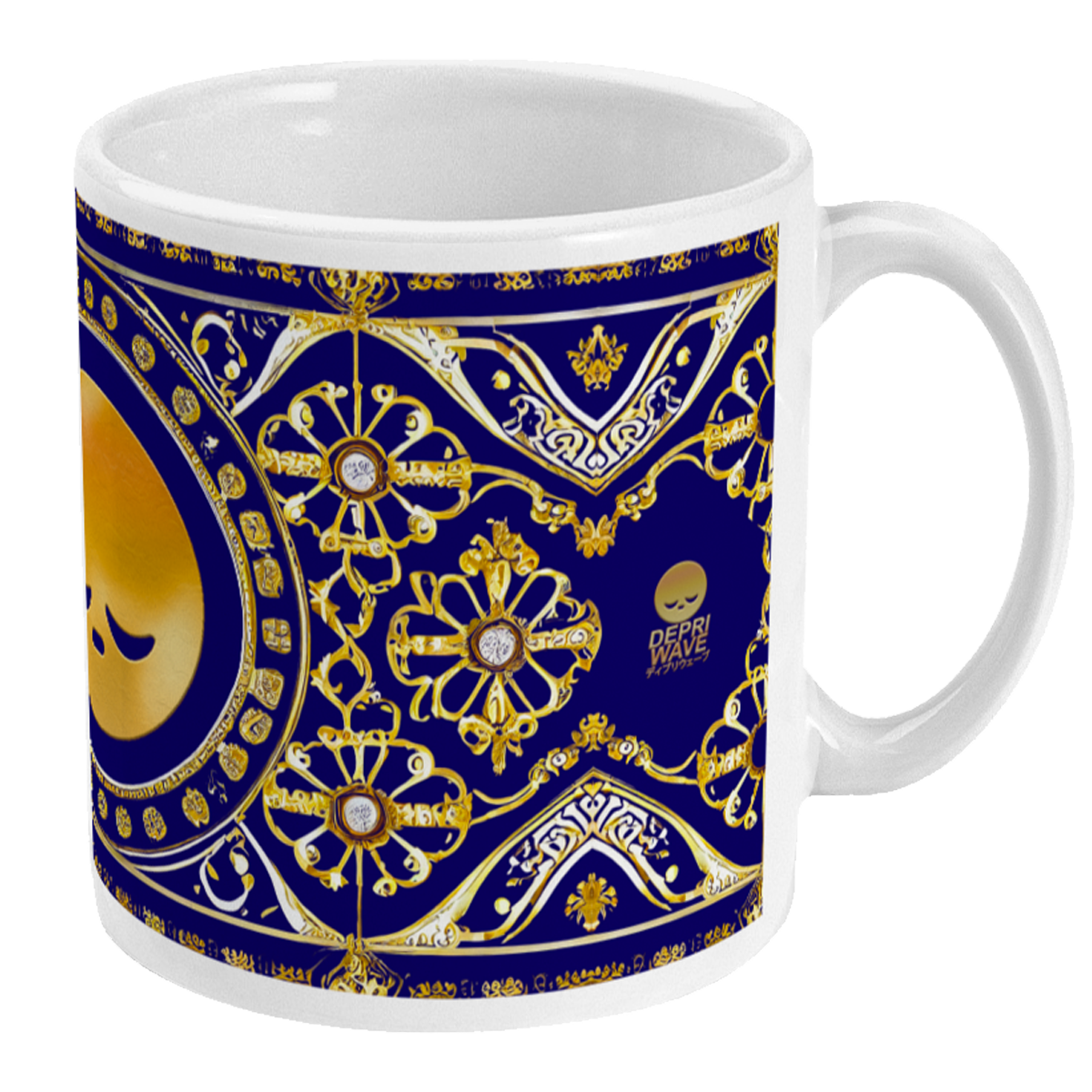 Depriwave Natale Eleganza mok blauw