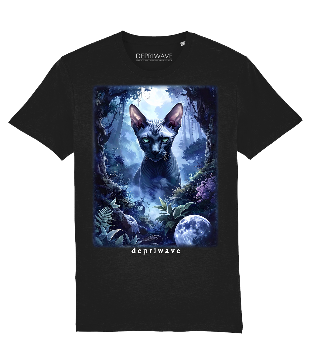 Fantasy Sphynx t-shirt (zwart)