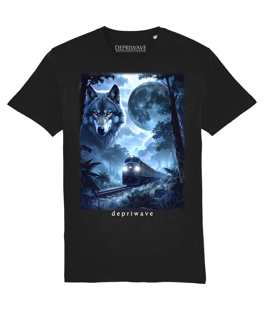 Fantasy Train t-shirt (zwart)
