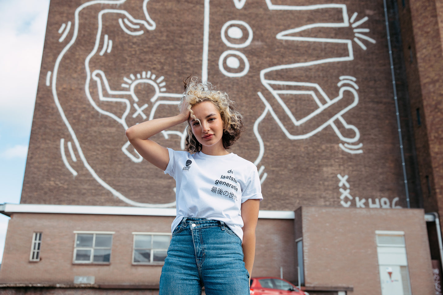 De Laatste Generatie t-shirt (wit)