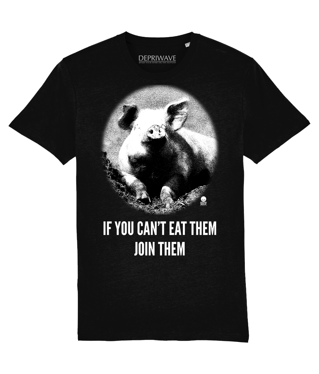 If You Can't Eat Them t-shirt (zwart)