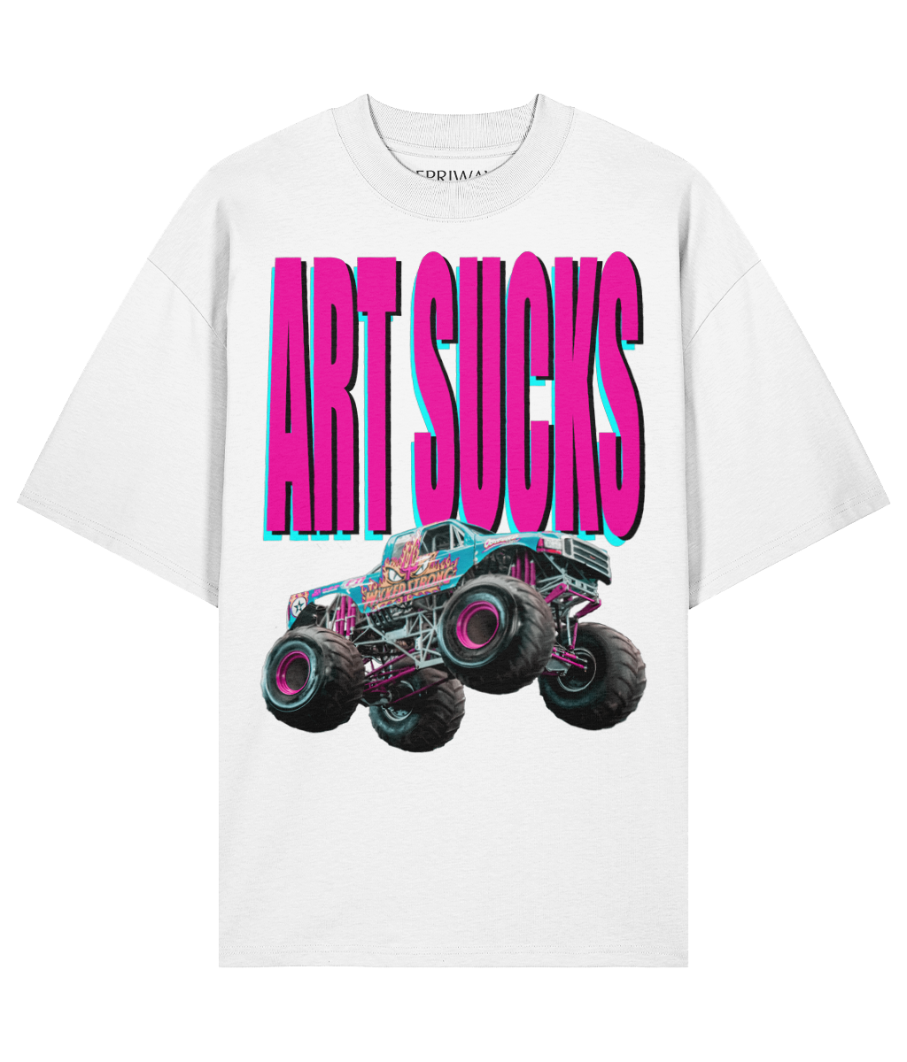 Art Sucks t-shirt (wit)