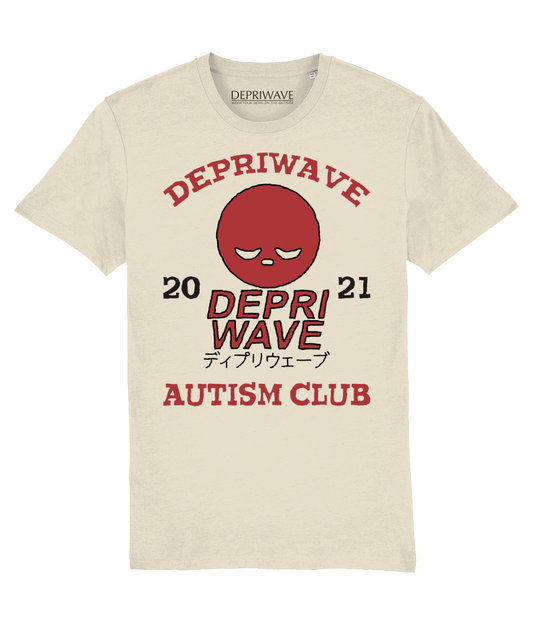 Depriwave Autism Club t-shirt (ongekleurd)