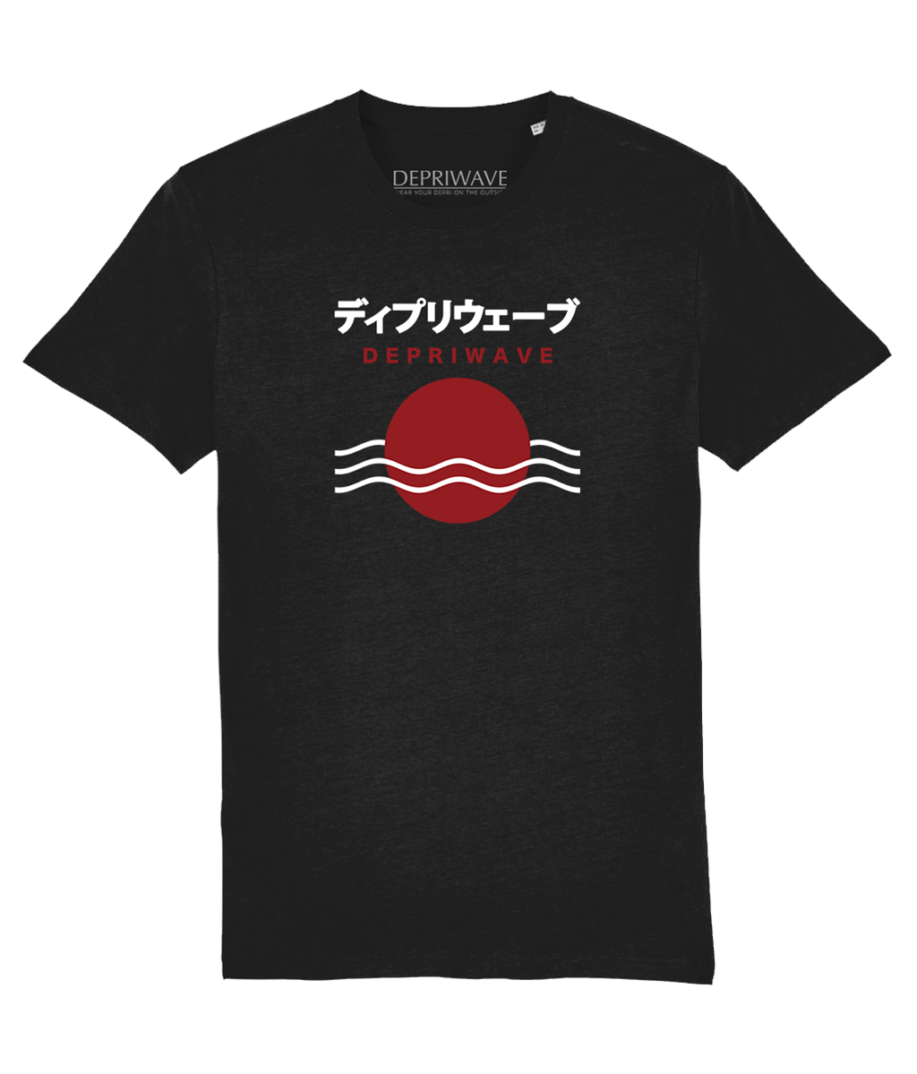 Depriwave JPN t-shirt (zwart)