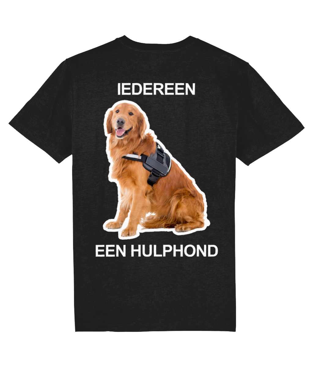 Iedereen Een Hulphond t-shirt (zwart)