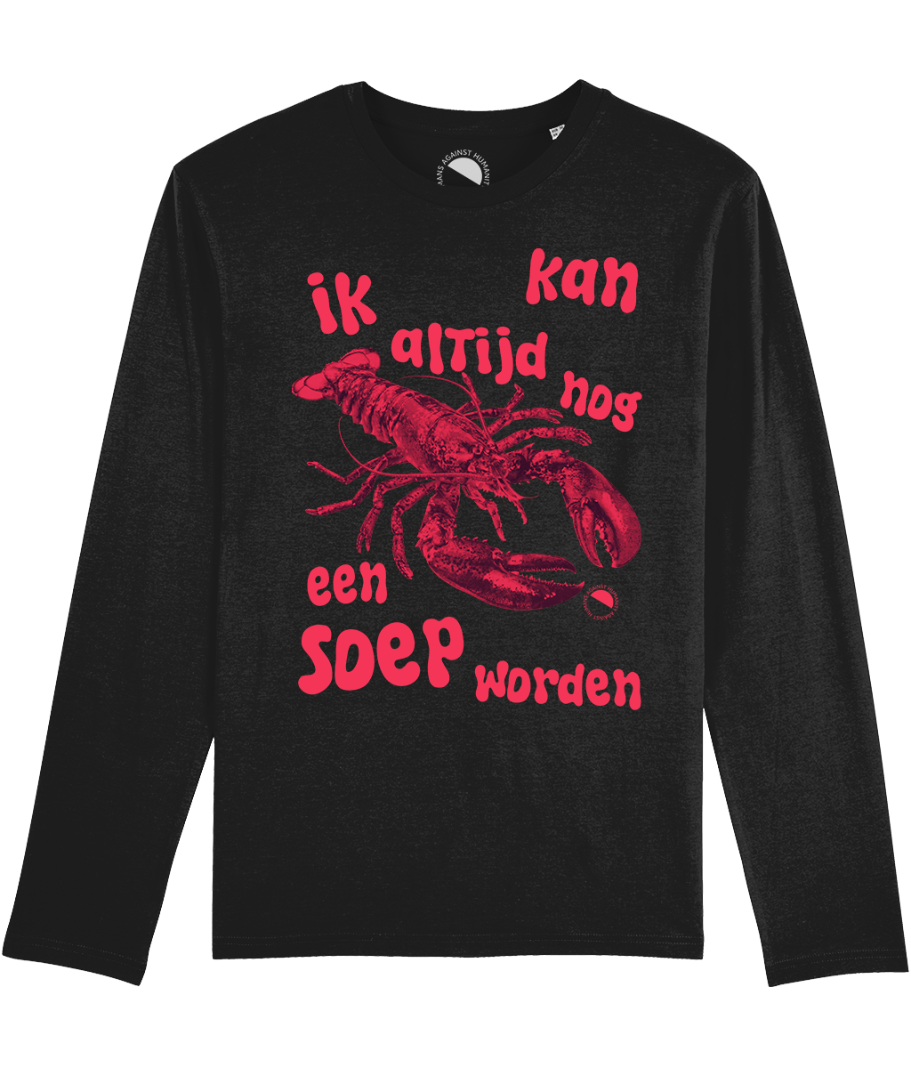 Humans Against Humanity - Ik Kan Altijd Nog Een Soep Worden longsleeve (zwart)