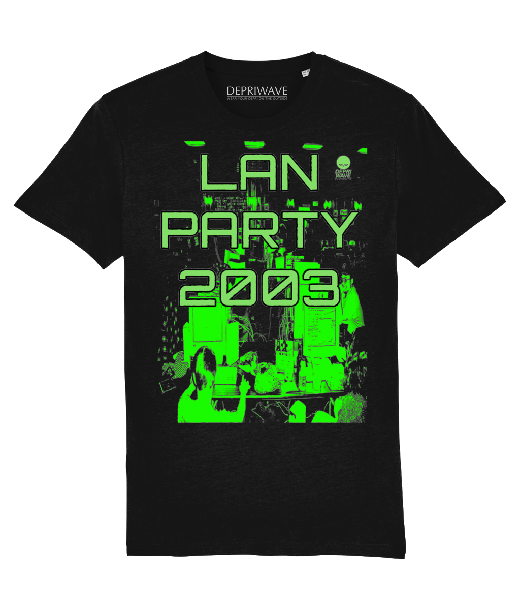 LAN Party 2003 t-shirt (zwart)