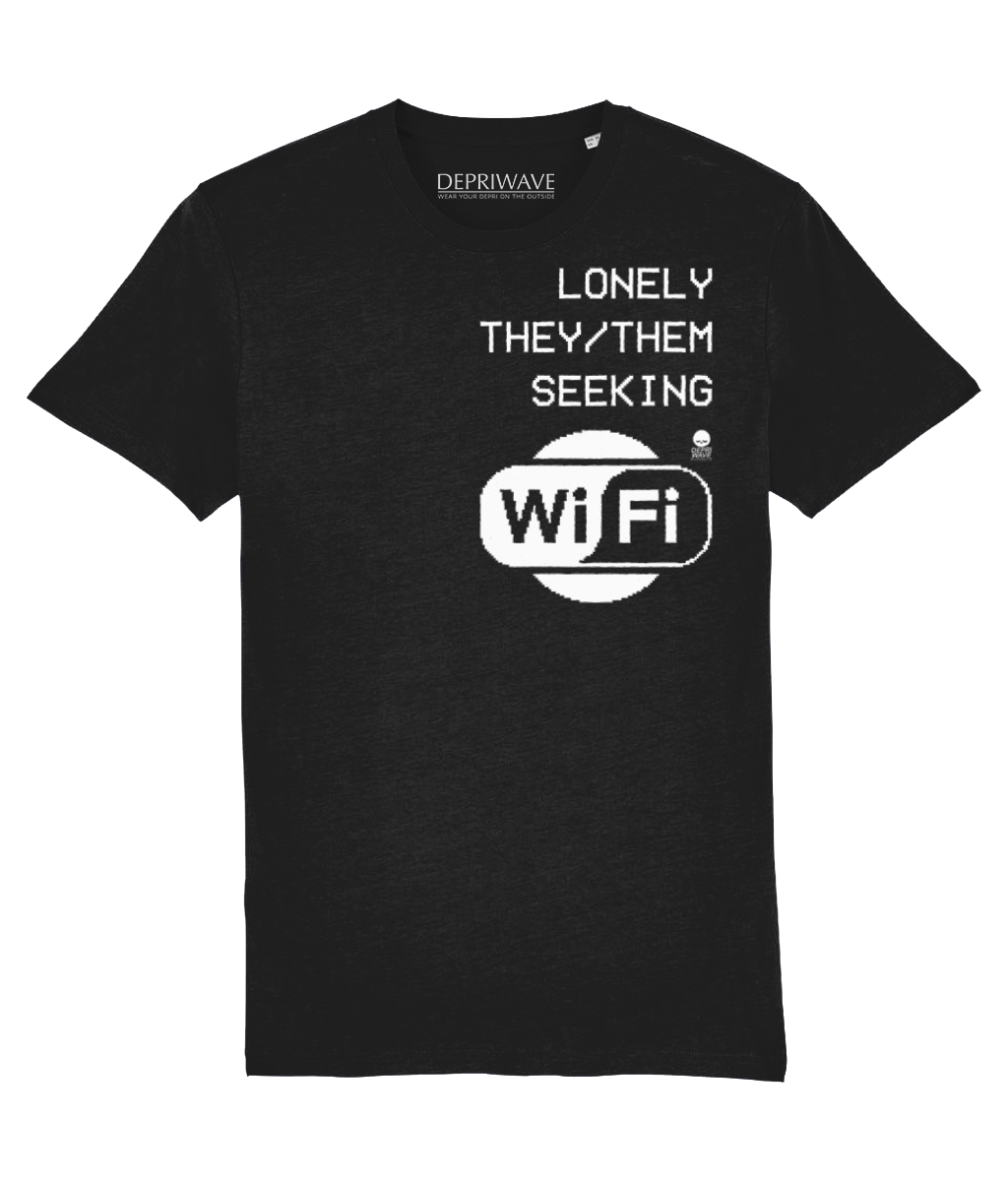 Lonely They/Them t-shirt (zwart)