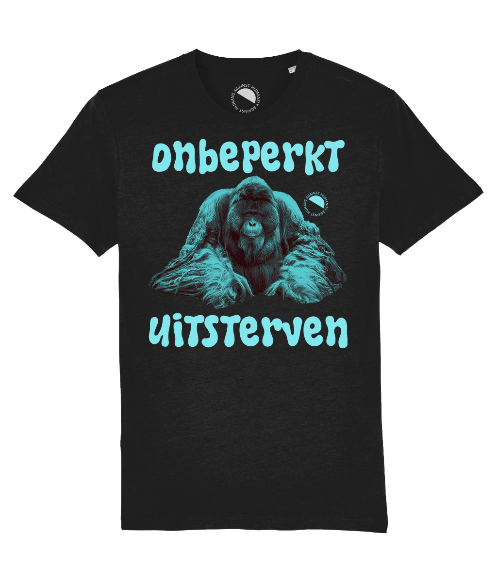 Humans Against Humanity - Onbeperkt Uitsterven t-shirt (zwart)