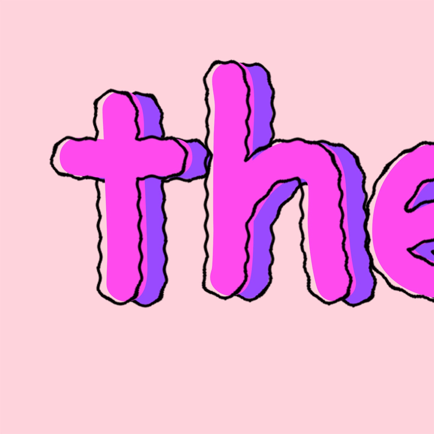 Recreational Therapy t-shirt (roze)