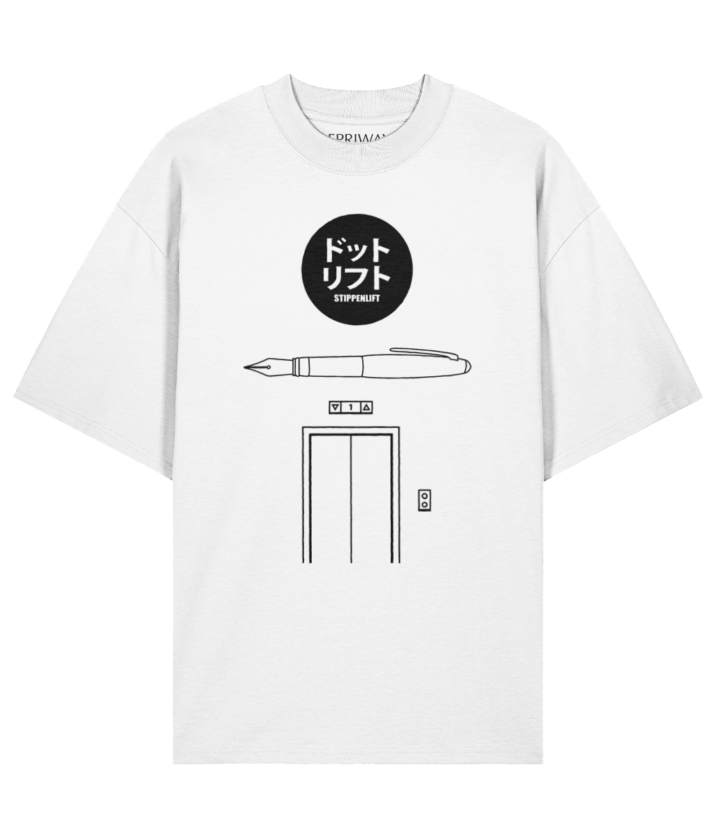 Stip Pen Lift t-shirt (wit)