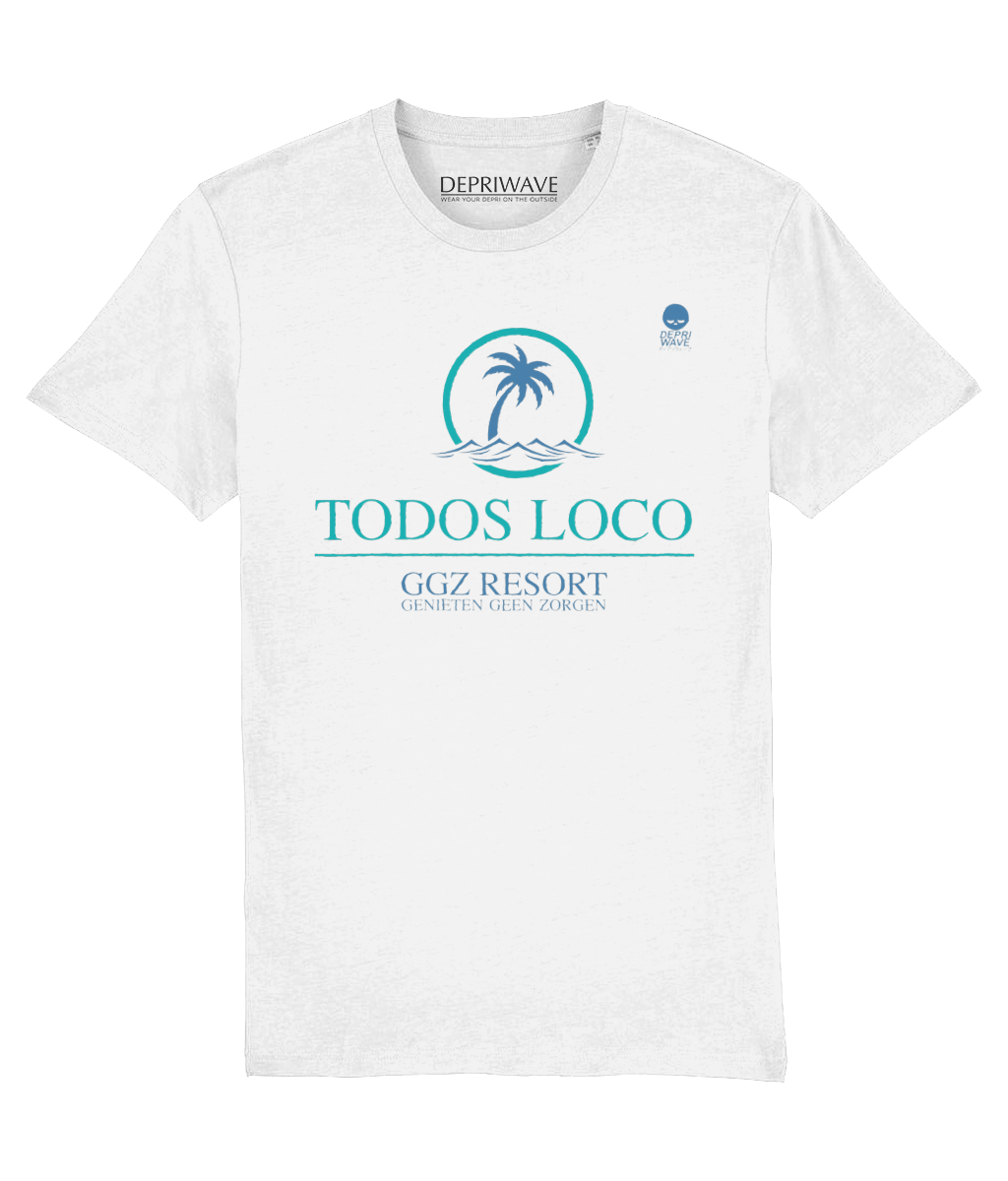 GGZ Resort TODOS LOCO t-shirt (wit)