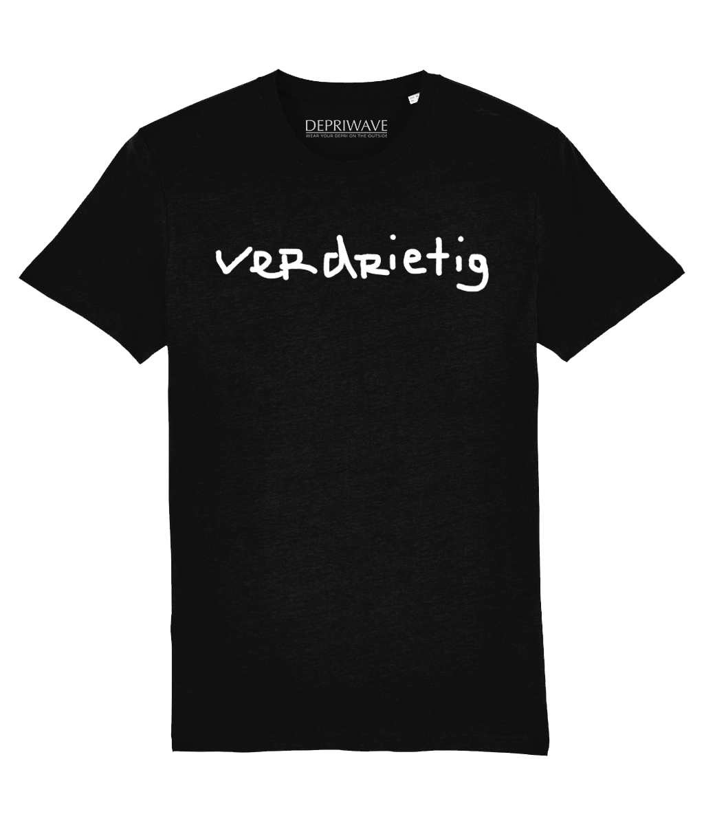 Verdrietig t-shirt (zwart)