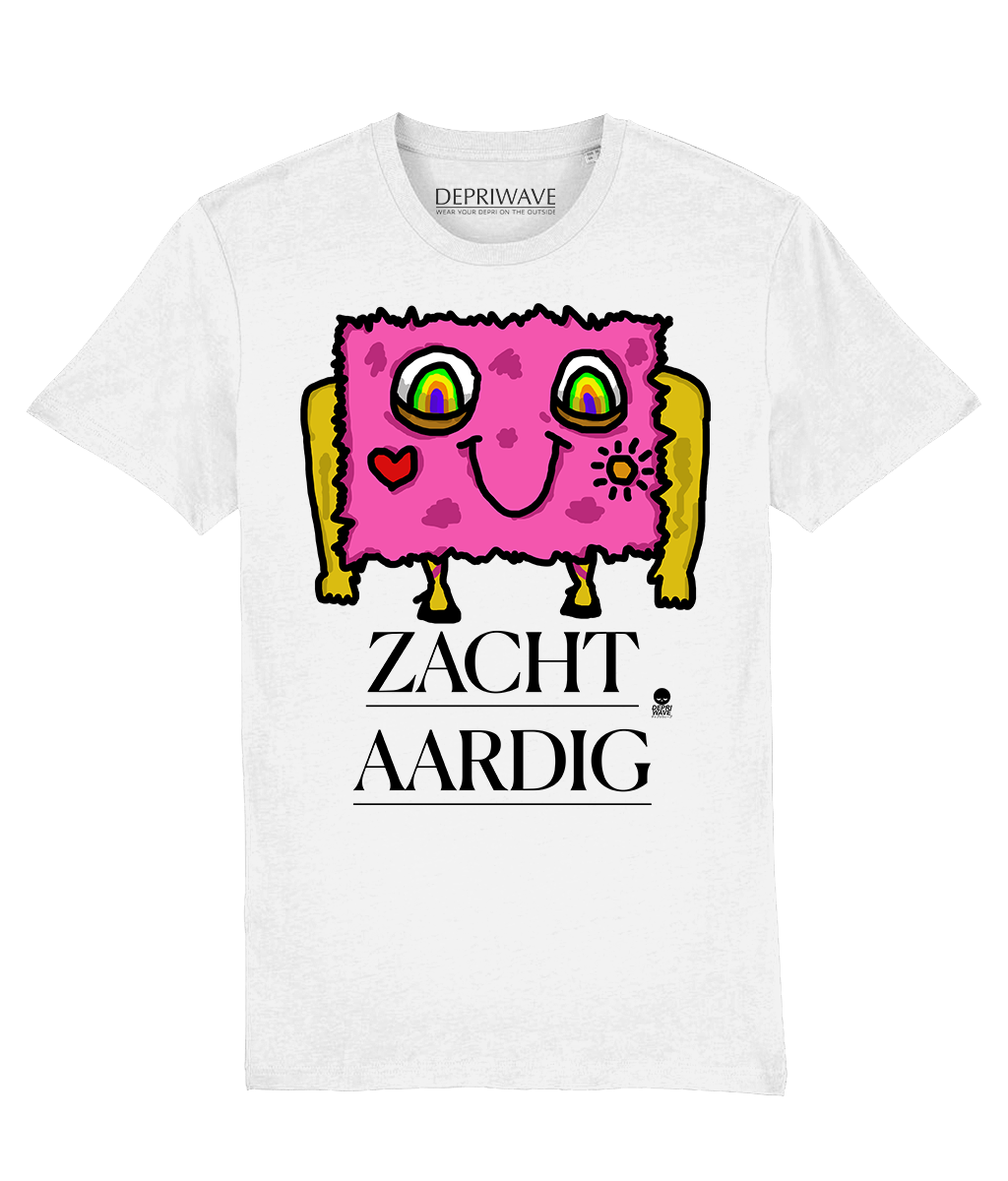 Zacht Aardig t-shirt - wit