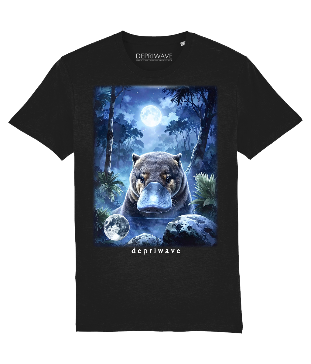 Fantasy Platypus t-shirt (zwart)