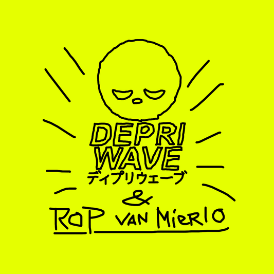 Depriwave & Rop van Mierlo - No To Human Life longsleeve(wit)