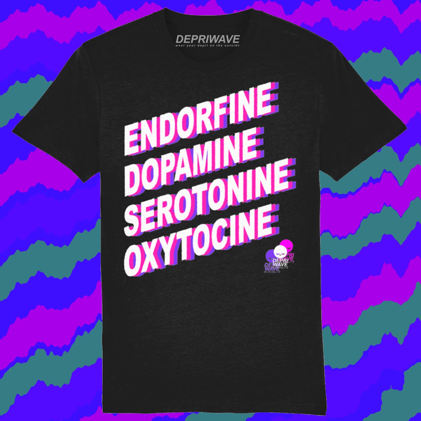 Endorfine special t-shirt (zwart)