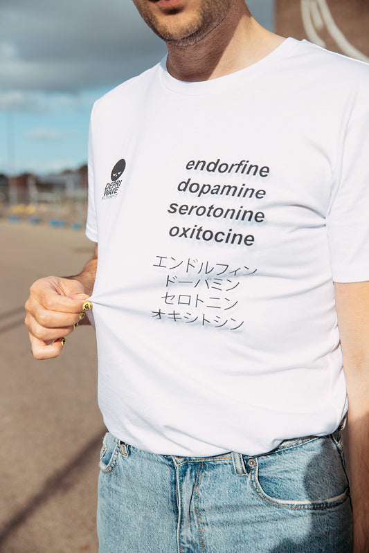 Endorfine t-shirt (wit)