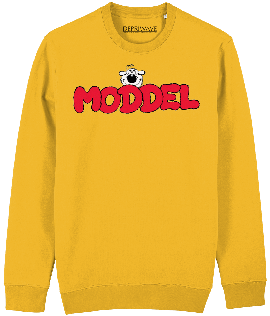 Moddel sweater (geel)