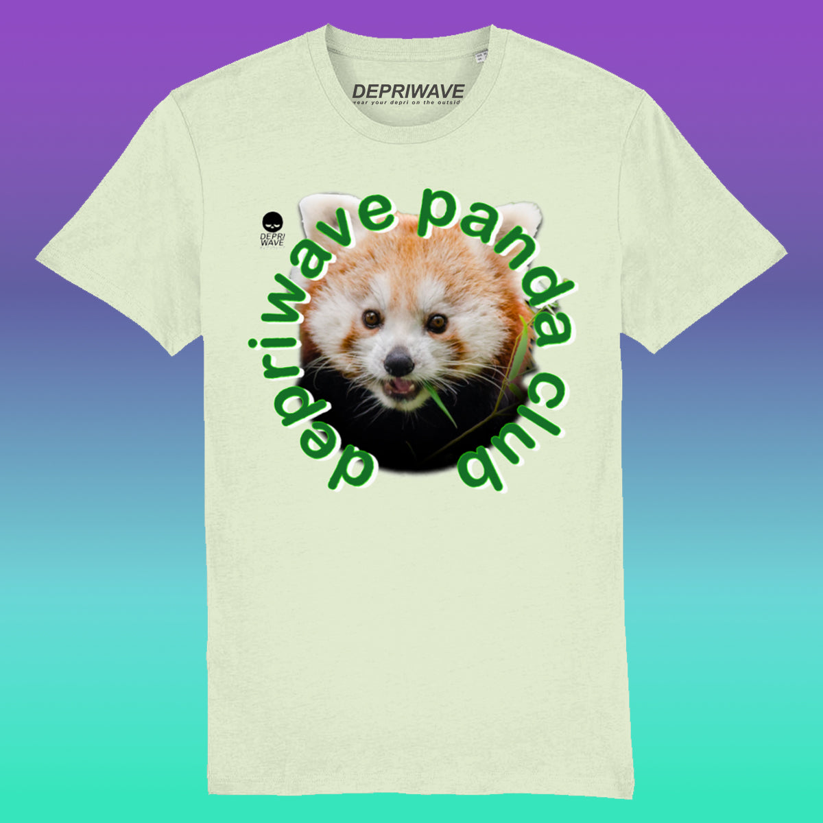Depriwave Panda Club t-shirt
