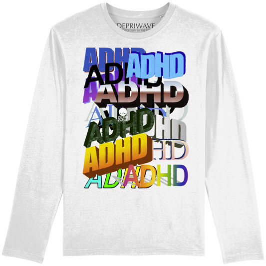 ADHD - longsleeve wit