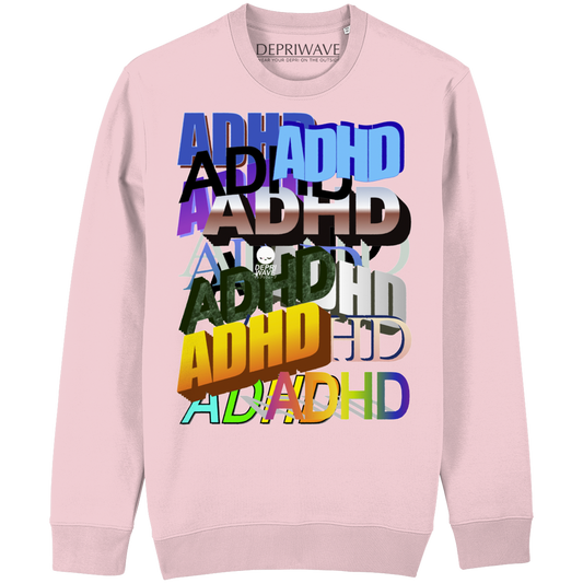 ADHD - sweater roze