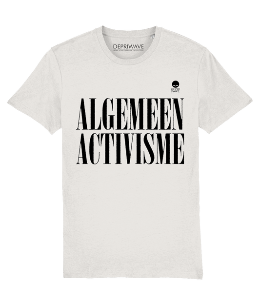 Algemeen Activisme t-shirt (vintage wit)