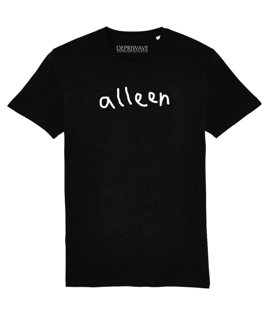 Alleen t-shirt (zwart)