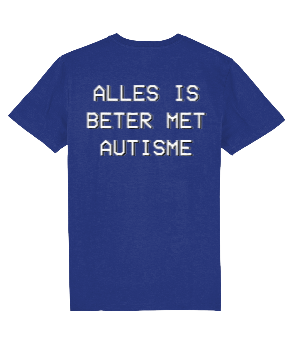 Alles Is Beter Met Autisme t-shirt (blauw)