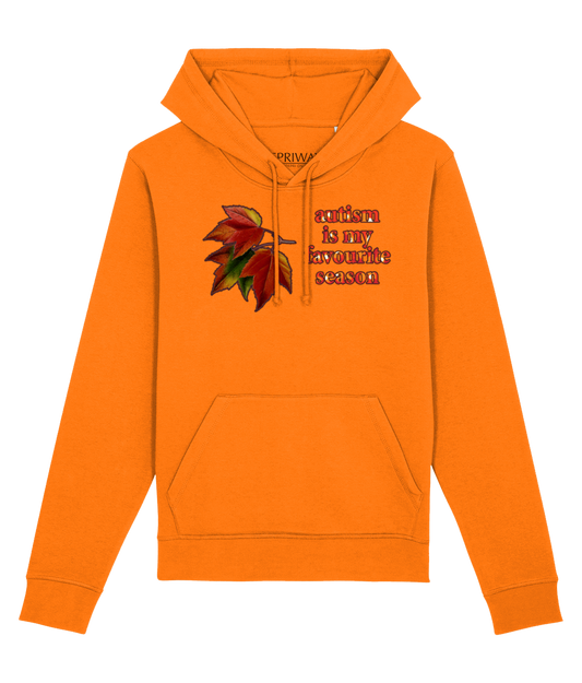 Autism Is My Favourite Season hoodie (oranje)