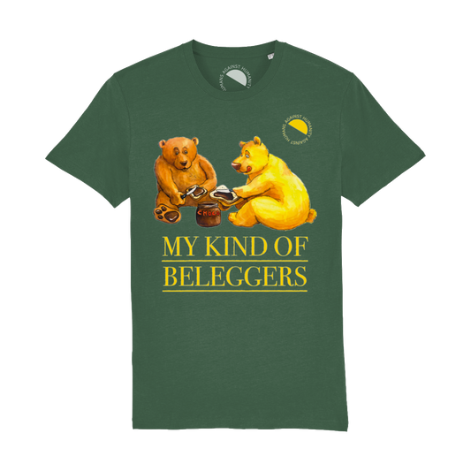 Humans Against Humanity - Beleggers t-shirt (groen)
