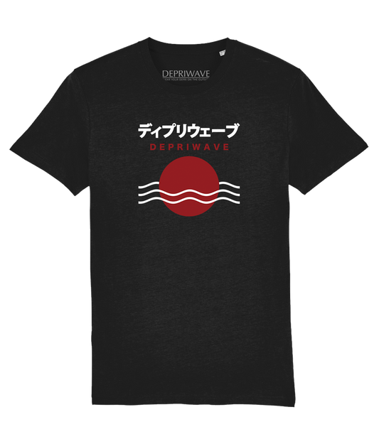 Depriwave JPN t-shirt (zwart)