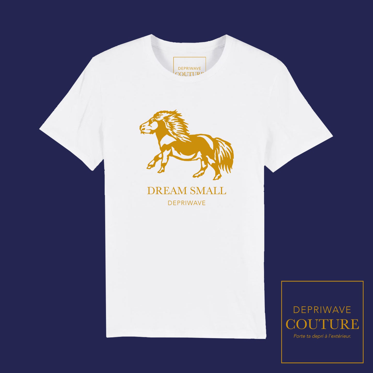 Depriwave Couture - Dream Small t-shirt (wit)