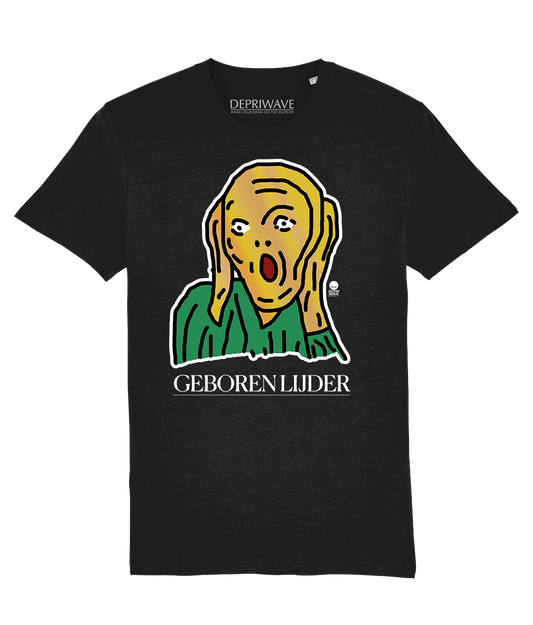 Geboren Lijder t-shirt - zwart