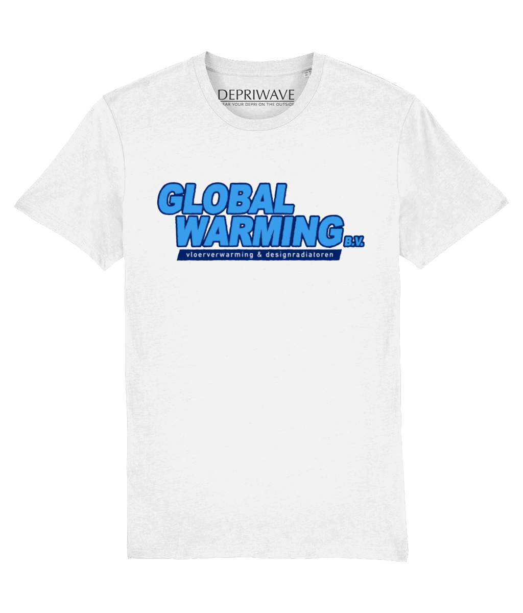 Global Warming BV t-shirt (wit)