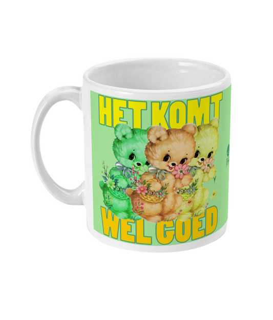 Het Komt Wel Goed mok