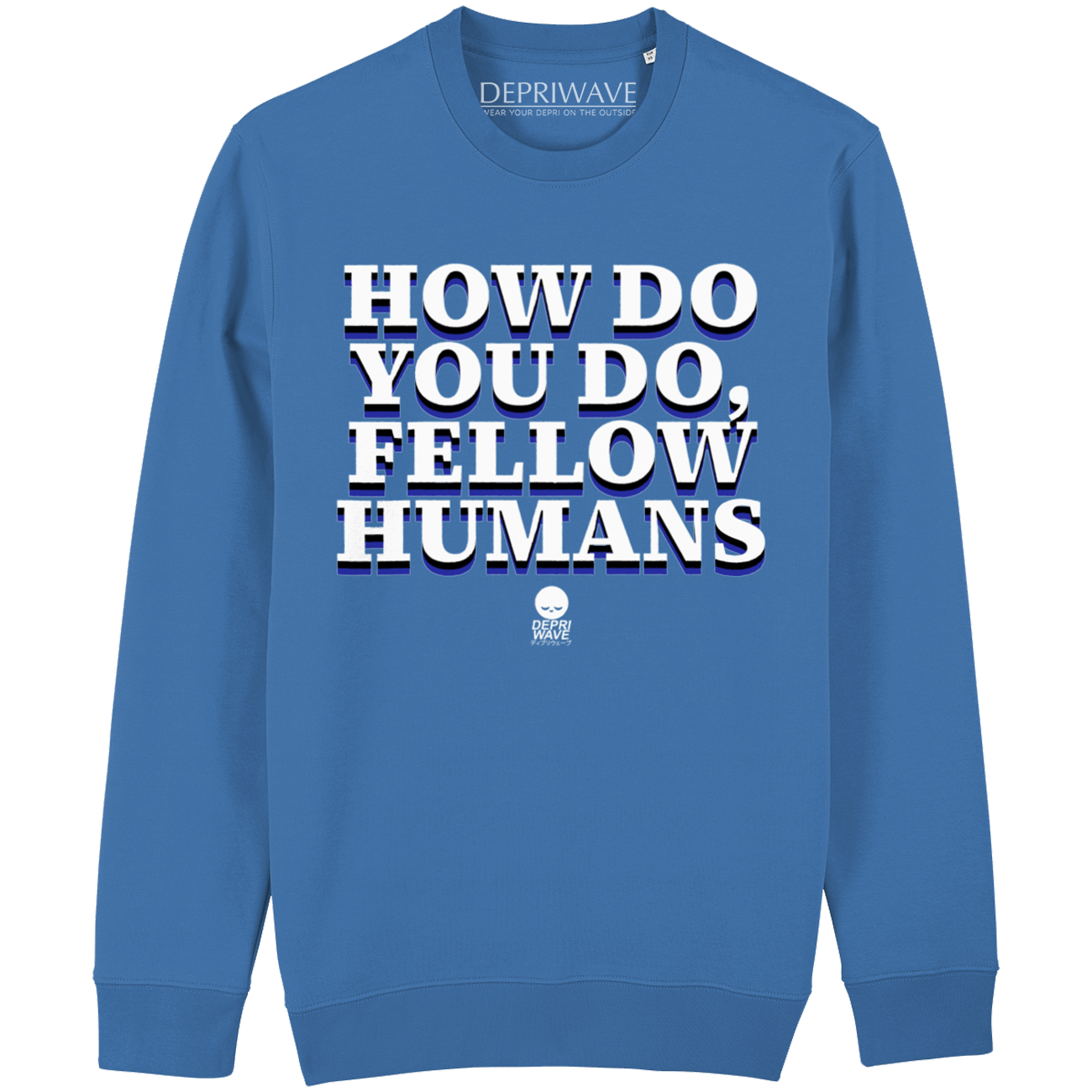 How Do You Do - sweater blauw