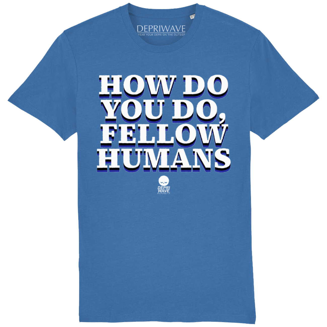 How Do You Do - t-shirt blauw