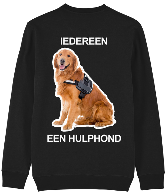Iedereen Een Hulphond sweater (zwart)