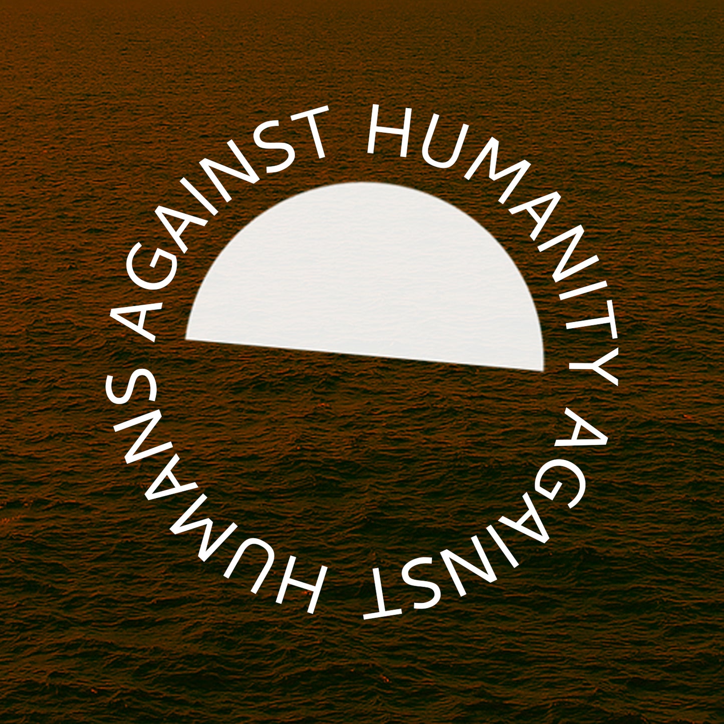 Humans Against Humanity - Orca Support t-shirt (blauw)