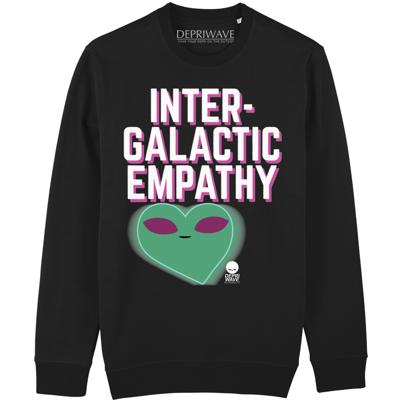 Intergalactic Empathy - sweater zwart