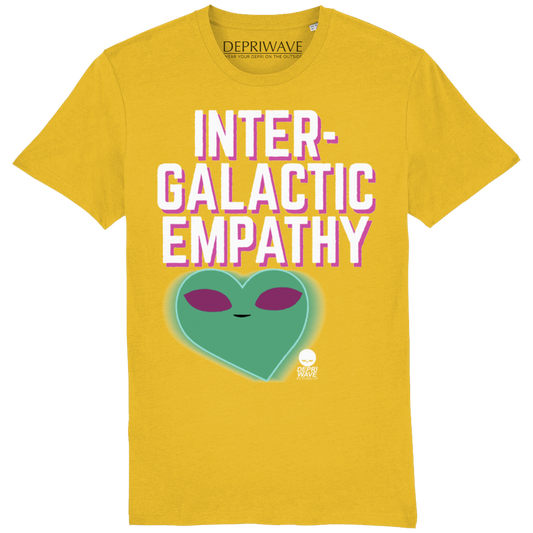 Intergalactic Empathy t-shirt (geel)