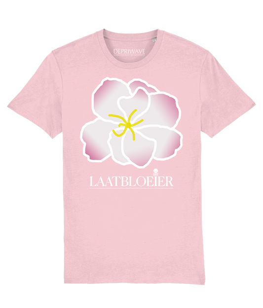 Laatbloeier t-shirt - lichtroze