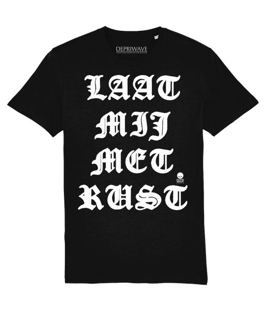 Laat Mij Met Rust t-shirt (zwart)
