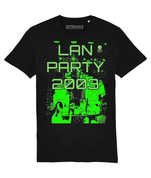 LAN Party 2003 t-shirt (zwart)