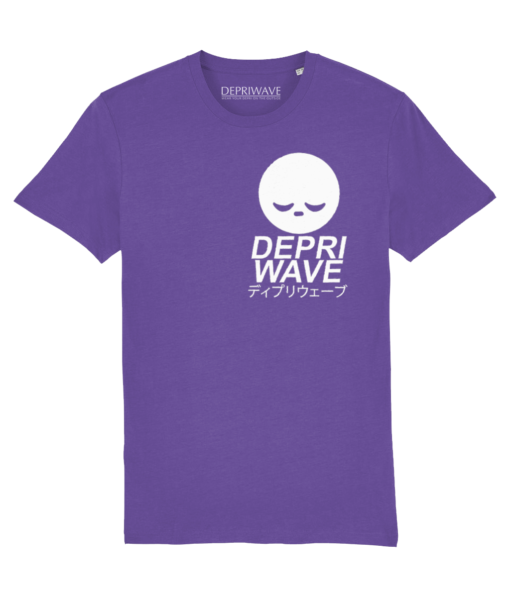 Depriwave Logo t-shirt (paars)