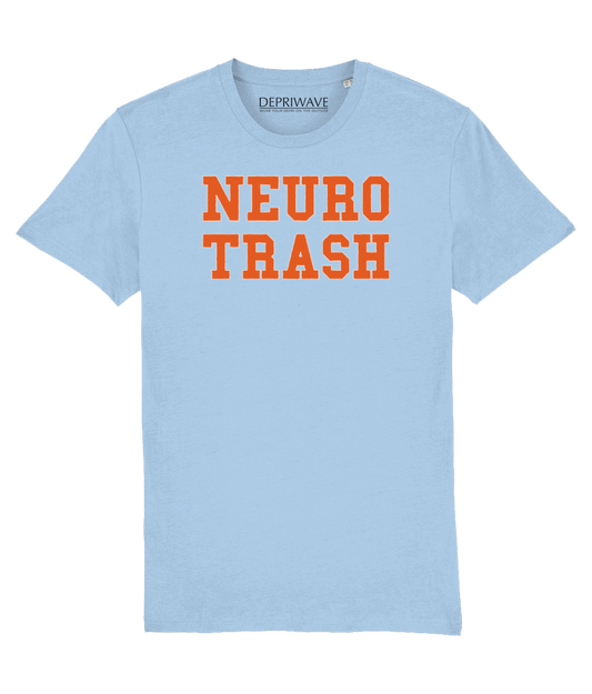 Neurotrash t-shirt (lichtblauw)