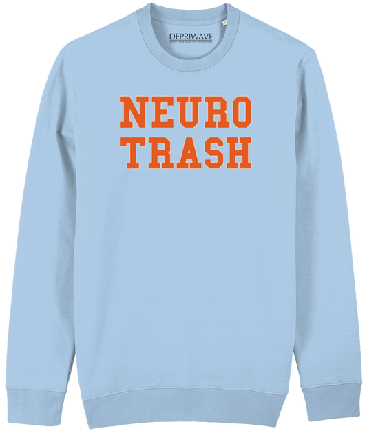 Neurotrash sweater (lichtblauw en extra warm)