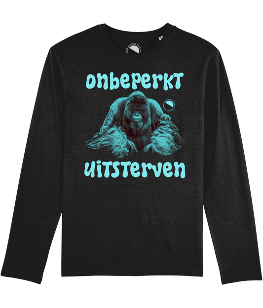 Humans Against Humanity - Onbeperkt Uitsterven longsleeve (zwart)